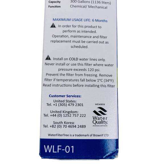 Lot 2 Water Filter Tree Purity Pro Refrigerator Filters WLF-01 Replaces LT700P - Picture 5 of 12